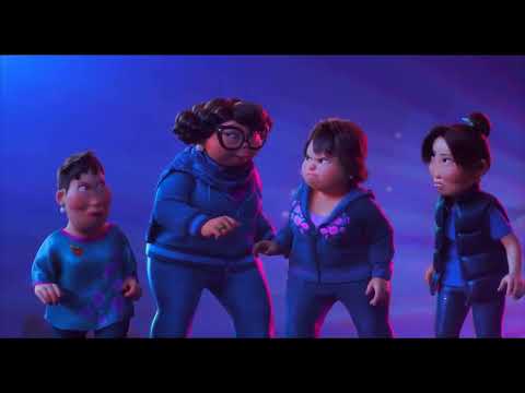 4K 60FPS Turning Red - Pandas Unite / Nobody Like U Reprise