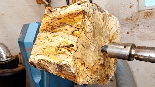 Woodturning - I Most Difficult ... 【職人技】木工旋盤で最も難しい