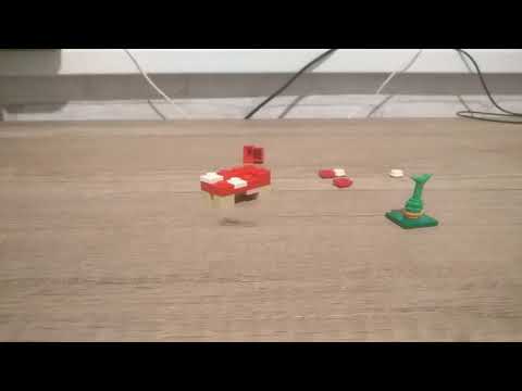 как собирать грибную корову Лего minecraft.