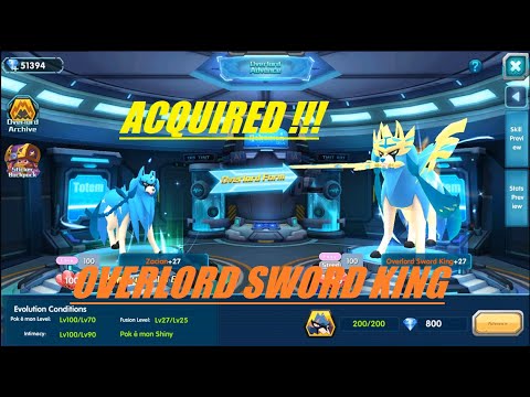 POKELAND LEGENDS - OVERLORD SWORD KING. ACQUIRED!!!