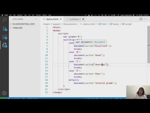 Web Development Module 3 Lecture 3 Javascript Control Structures