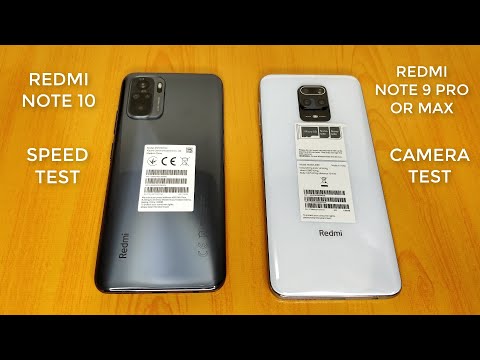 SPEED&CAMERA TEST REDMI NOTE 10 VS REDMI NOTE 9 PRO/MAX