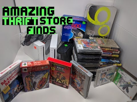 AMAZING Thrift Store Game Finds! Complete NES games, PS1 RPGs, Final Fantasy VII, PLUS!
