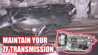Transmission Service DIY for BMW ZF8 Transmissions (HP50, HP51, HP70, HP76)