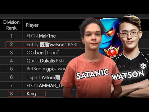 Satanic Pulls Watson BACK to RANK2  with his Signature hero