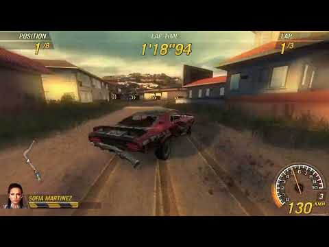 FlatOut 2 Gameplay Part 36 [4K 60FPS PC] No Commentary