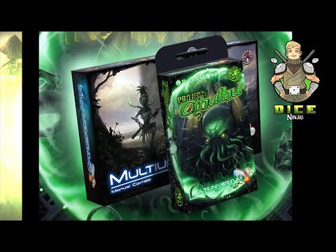 Kickstarter Unboxing - Multiuniversum: Project Cthulhu