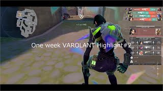 One week VAROLANT Highlight#2
