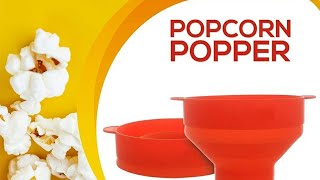 AMAZON MICROWAVE SILICON POPCORN 🍿 MAKER