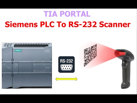 Siemens PLC RS232 Scanner Communication | Step-by-Step Setup & Demo