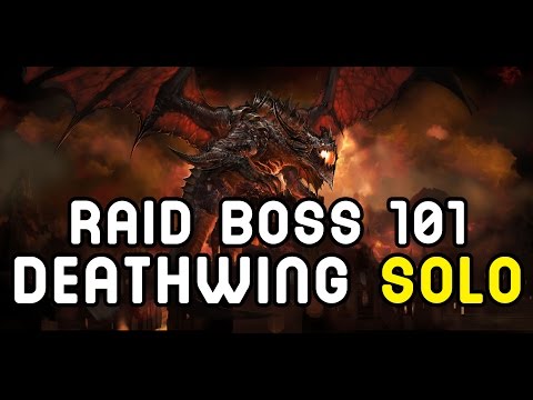 WoW RAID BOSS 101: Deathwing SOLO !!