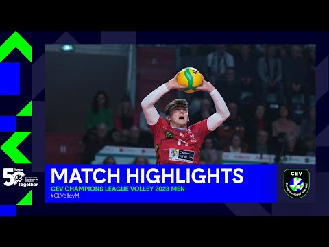 Highlights | TOURS VB vs. Sport LISBOA e Benfica | CEV Champions League Volley 2023