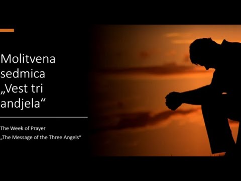 2021-11-13 "Vest tri anđela" - početak Sedmice molitve - Uživo