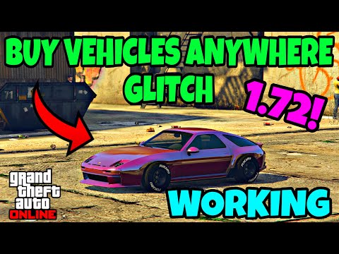 *WORKING* BUY VEHICLES ANYWHERE GLITCH | GTA 5 ONLINE | TUTORIAL (AIRCRAFTS & MORE) 1.72!
