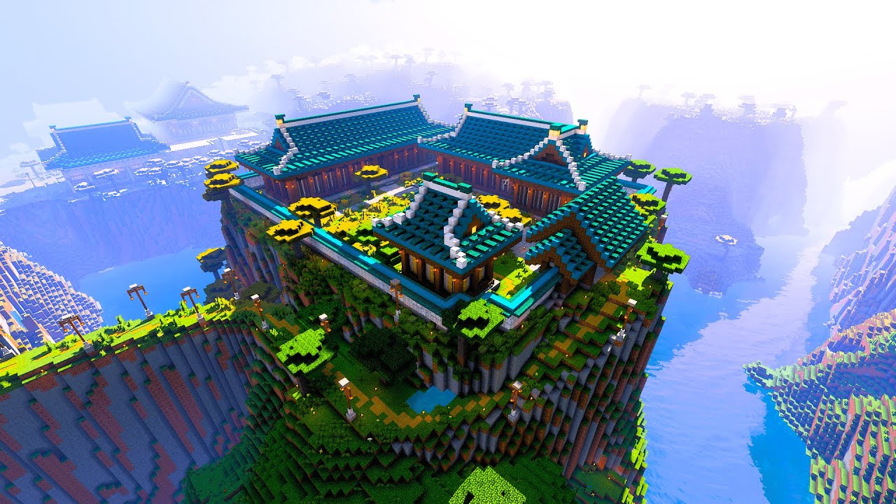 하드코어에서 블록 10만개로 '청와대 관저' 만들기