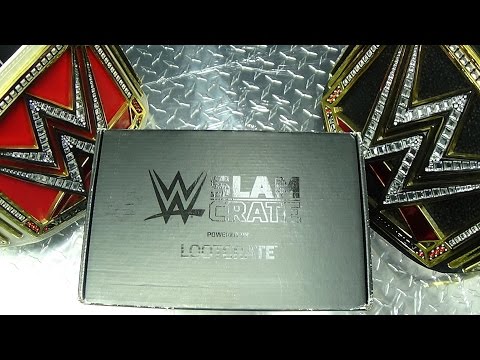 WWE SLAM CRATE April 2017: EmGo's Slam Crates N' Stuff