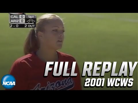 Arizona vs. Cal: 2001 Women's College World Series | FULL REPLAY