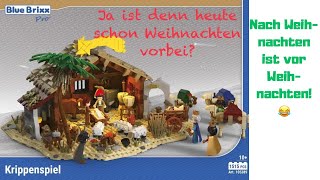 Bluebrixx Krippenspiel - nach Weihnachten ist vor Weihnachten! Rabatiert unschlagbar gut, oder?