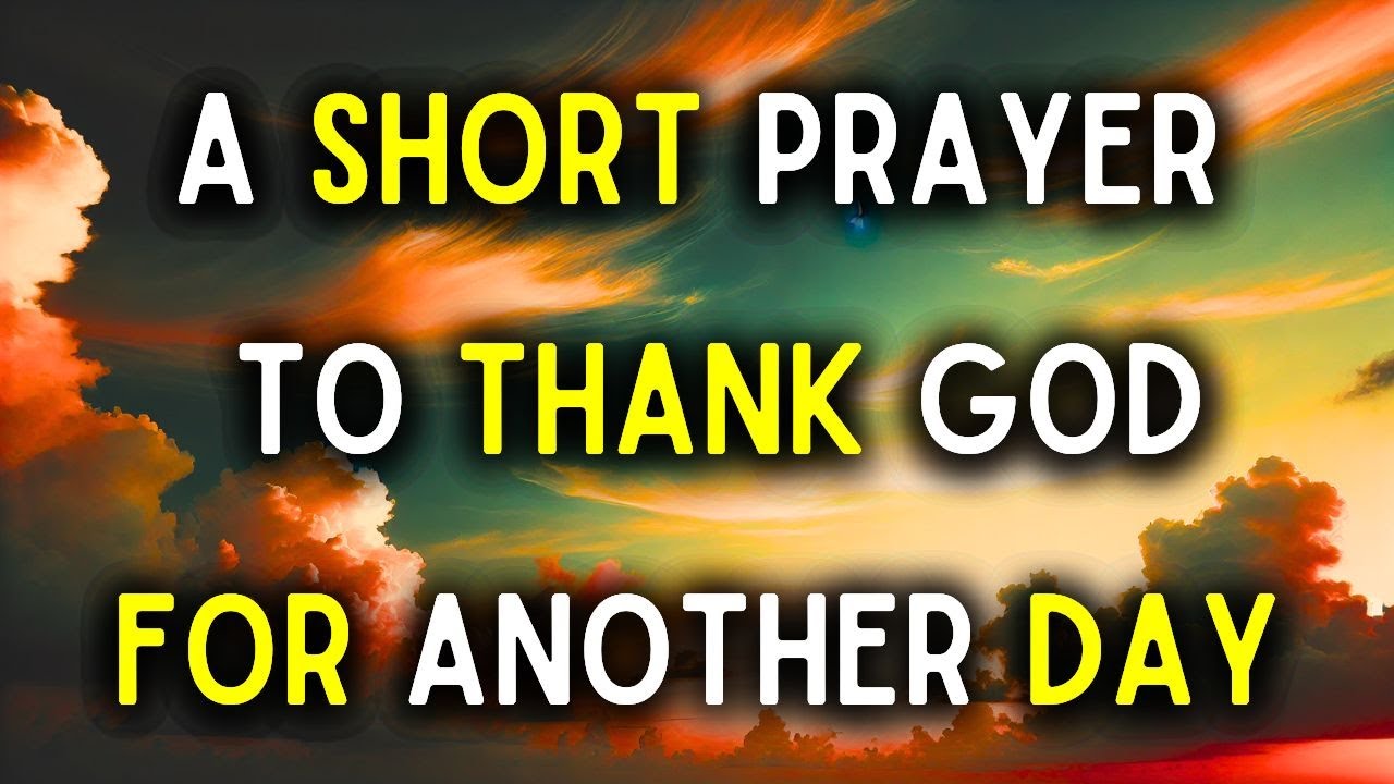 LORD GOD, YOU HAVE CHOSEN TO WAKE ME UP ONCE AGAIN. I DO NOT TAKE THIS FOR GRANTED, LORD, AND I
