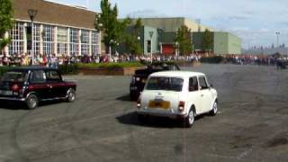 preview picture of video 'Russ swift, parking stunt at IMM 2009 in Longbridge, Birmingham'