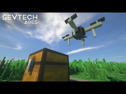 Items per DRONE! & Wireless Terminal! - #82 SevTech Ages [Stage 4] - German