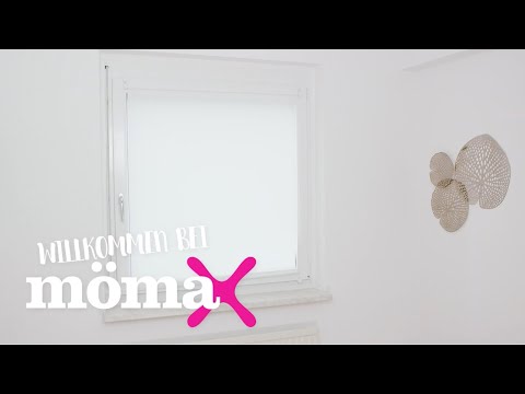 mömax Anleitung für Rollo-Montage - Klemmrollo Flex - ohne Bohren