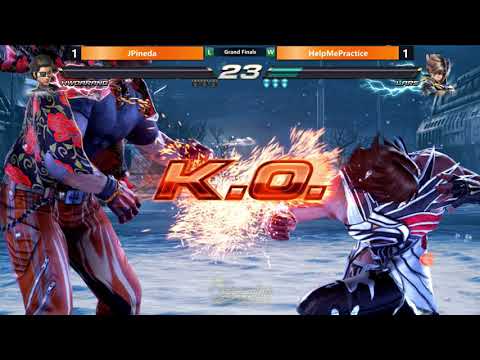 Okizeme #20   Tekken 7 Grand Finals    JPineda VS  HelpMePractice
