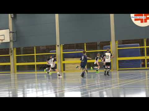 Hallenkreismeisterschaft D-Junioren-Endrunde in Rinteln – JSG Blau-Rot-Weiß gegen JSG Süd-Weser