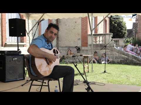 Laurent Huchard - Modèle Folk MOE par François Sciortino à Graines de Guitare 2013