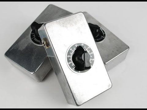 Eric Daw's "Magic Harp Box" harmonica mic attenuator microphone pad pedal image 4