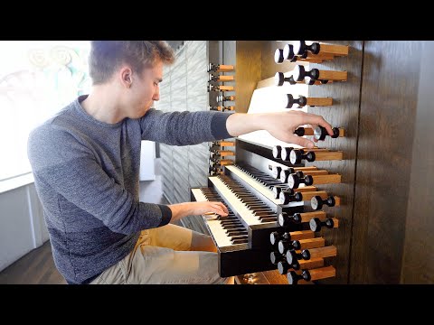 The EASTER TOCCATA on the KUHN-ORGAN - Paul Fey - Jesuitenkirche Heidelberg - Easter 2022
