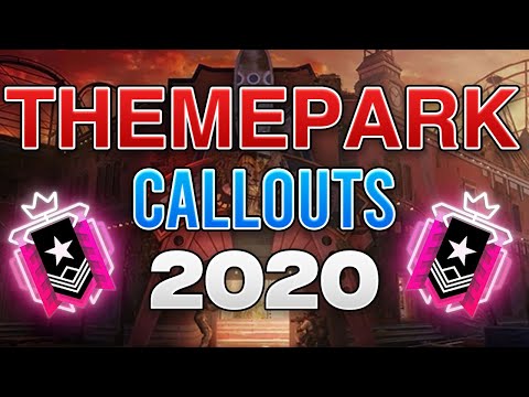 HOW TO CALLOUT LIKE A *PRO* - Themepark Callouts - Rainbow Six Siege
