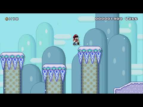 Stalagtites,Stalagmites, Delight by BryceSLGU - Super Mario Maker 2 - No Commentary 1by