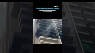 Massive Fire at Noida's Ivy County Society, No Casualties Reported