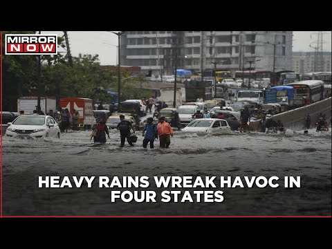 Monsoon Fury: Floods and Landslides reported in four states due to heavy rains