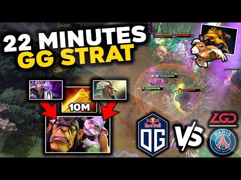 ana 10min Radiance Build - Dirty New OG Combo with Dark Seer + Chen - OG vs PSG.LGD TI9 DOTA 2