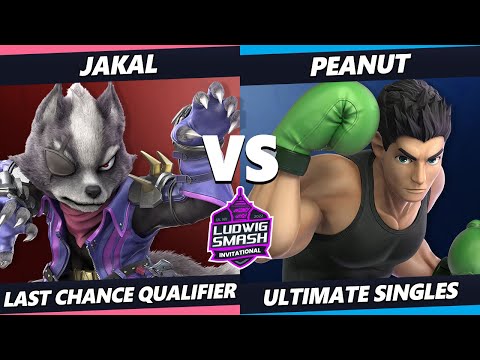Ludwig Invitational - Jakal (Wolf) Vs. Peanut (Little Mac) SSBU Ultimate Tournament