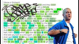 Rhyme Scheme // Renegade [Eminem]