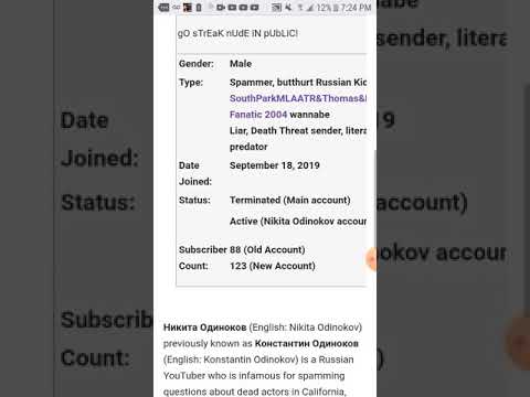 LOL, (User That You Hate) Is On Horrible Vyonders Wiki In A Nutshell