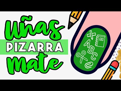 KIT STAMP FOR A CAUSE ✏️ UÑAS PIZARRA MATE