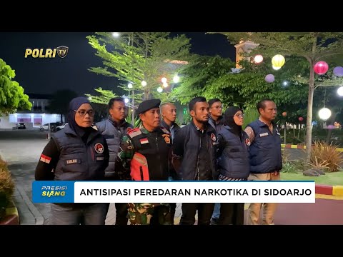 POLRESTA SIDOARJO DAN TNI RAZIA KAFE DAN TEMPAT KARAOKE ANTISIPASI PEREDARAN NARKOTIKA