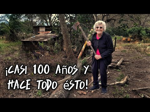 "Súper ABUELA" de casi 100 AÑOS hace TODO ÉSTO | ¿Cómo es POSIBLE? | ¡Vea y CREA!