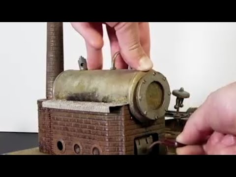 1950's Live Steam Machine 'Wilesco' - Restoration