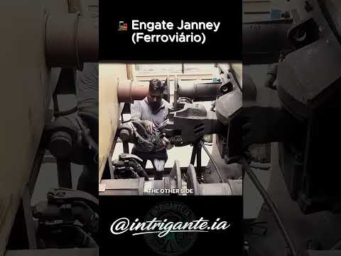 Ferrovia moderna: o poder do engate Janney de garra