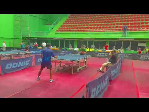 Warm up before the final hit | President's Cup 2025 | Table Tennis | Eskaton Shobuj Shongho