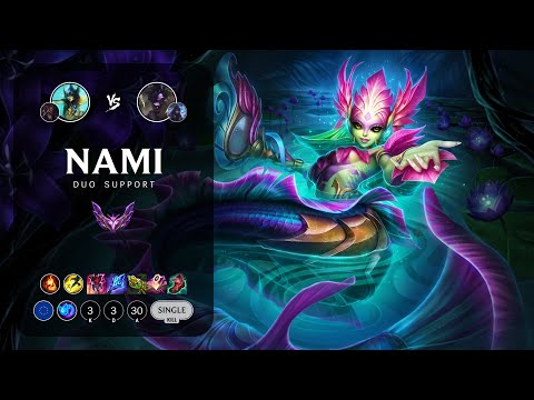 Nami Support vs Alistar - EUW Master Patch 13.7