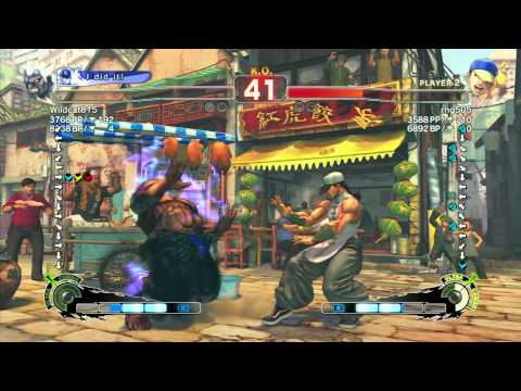 SSF4 AE: Wildcat815 (Oni) vs rng505 (Yun) - Ranked Match (720p HD)