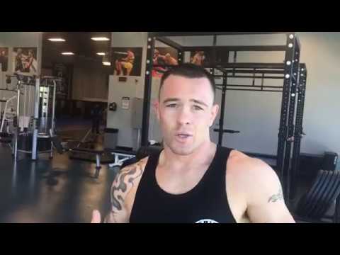 Colby Covington training for UFC 225