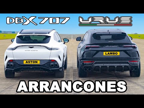Aston Martin DBX 707 vs Lamborghini Urus: ARRANCONES