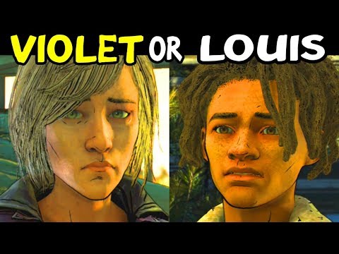 SAVE VIOLET or SAVE LOUIS - Cross Bridge - All Outcomes Choices The Walking Dead Season 4 Episode 4